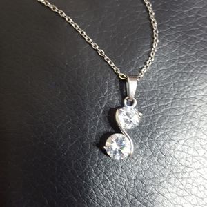 2 FOR 1 Collier délicat Stainless Steel 316L